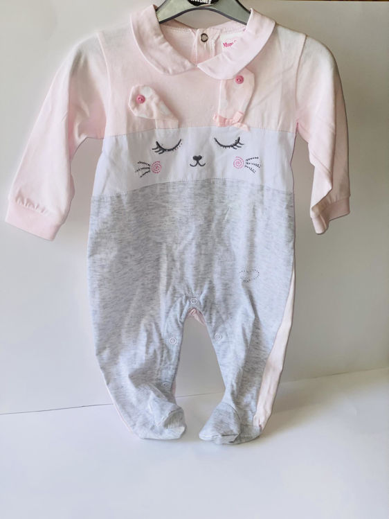 Picture of XW99196- COTTON GIRLS GROWS/SLEEPSUIT /ONESIE